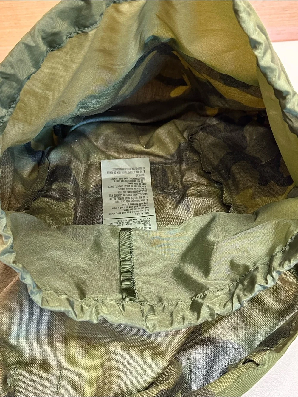 US Military Issue Woodland Camouflage MOLLE Field Training Alice Butt Pack